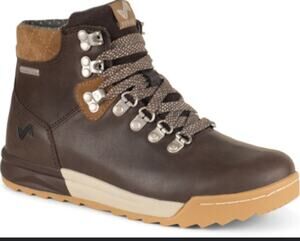 Forsake Patch Hiking Boots 8 Brown Mocha NWT Leather Ankle Booties Lace Comfort